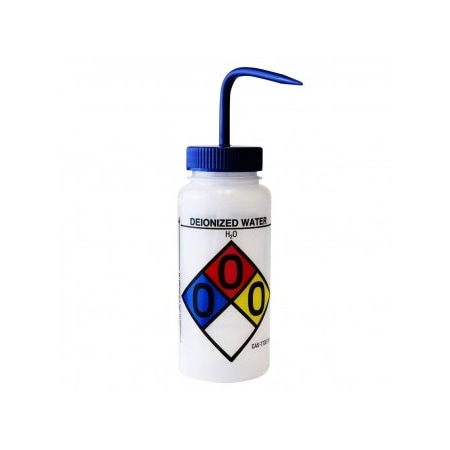 Bel-Art Safety Wash Bottles, Deionized Water, 4/PK 249152